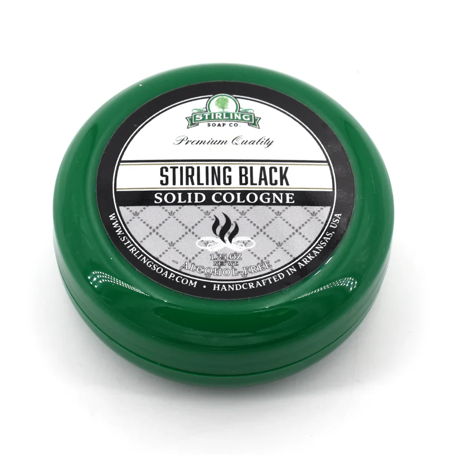 Stirling Soap Company Stirling Black Solid Cologne 1.25oz