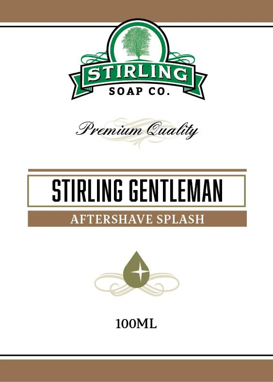Stirling Soap Company Stirling Gentleman Aftershave Splash 100ml - Image 2