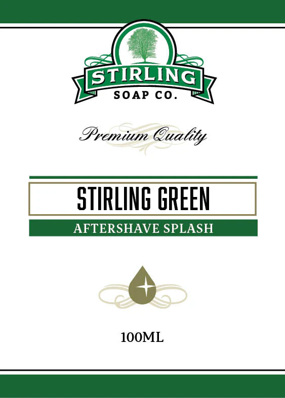 Stirling Soap Company Stirling Green Aftershave Splash 100ml - Image 2