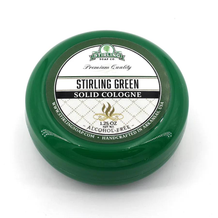 Stirling Soap Company Stirling Green Solid Cologne 1.25oz