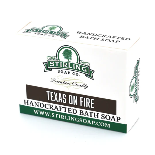Stirling Soap Company Texas on Fire Bath Soap 5.5oz