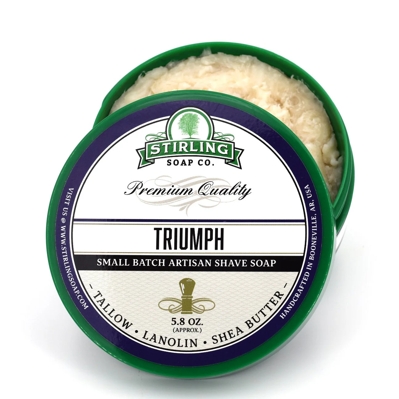Stirling Soap Company - Triumph - Shave Soap - 5.8oz