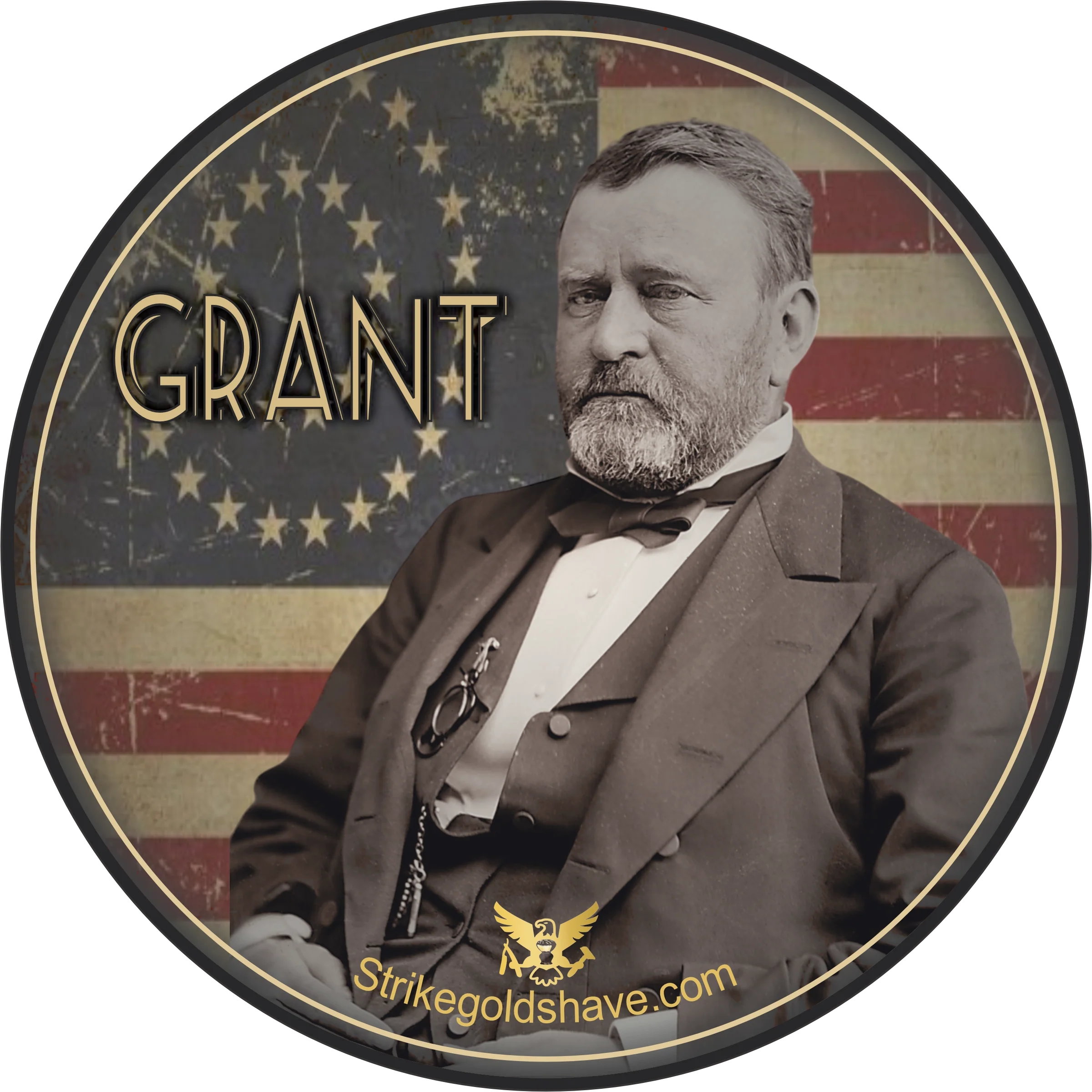 Strike Gold Shave Grant Shave Soap 5oz