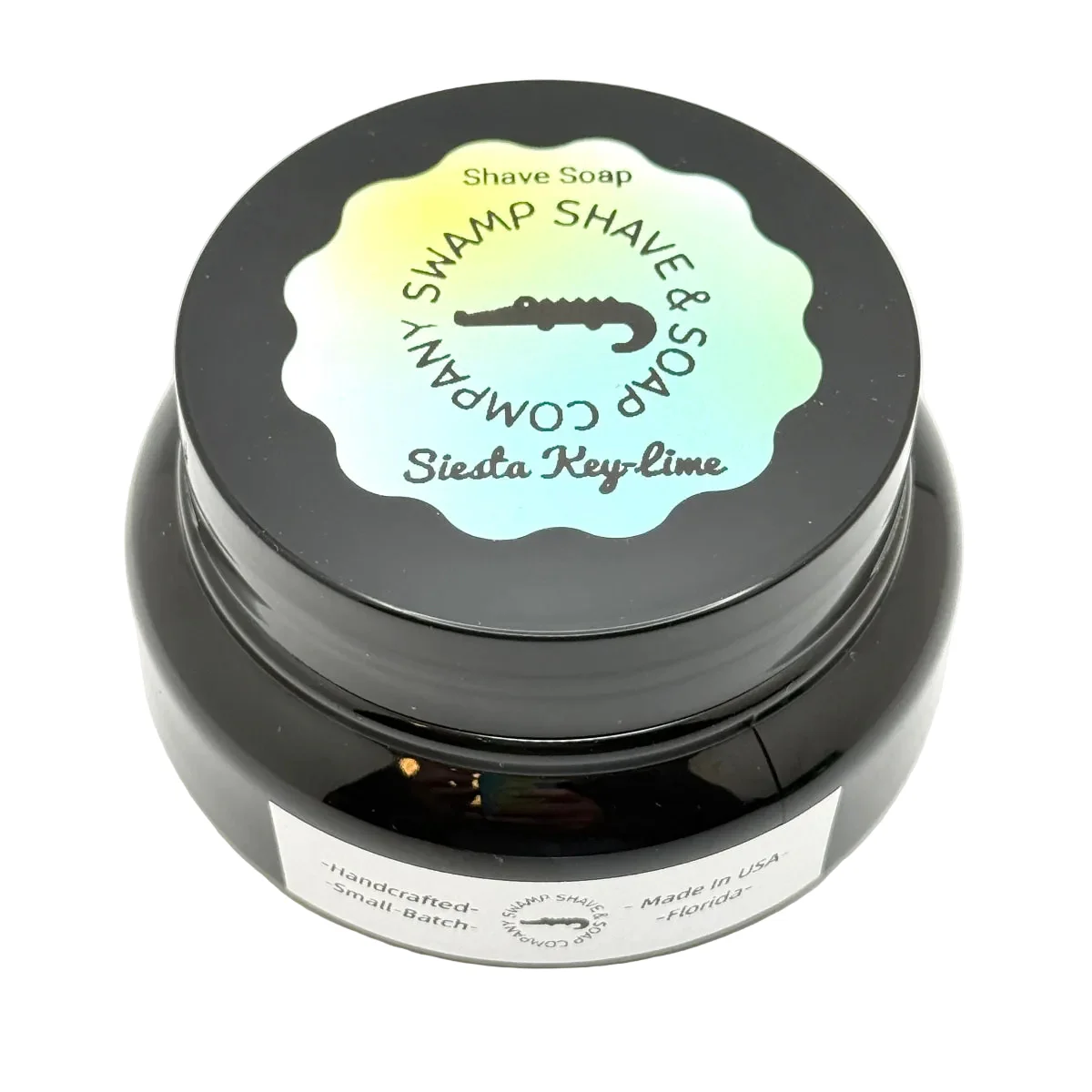 Swamp Shave & Soap Co Siesta Key Lime Shaving Soap 4oz