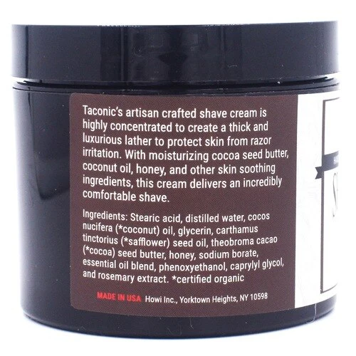 Taconic - Bay Rum - Artisan Shave Cream - Image 4