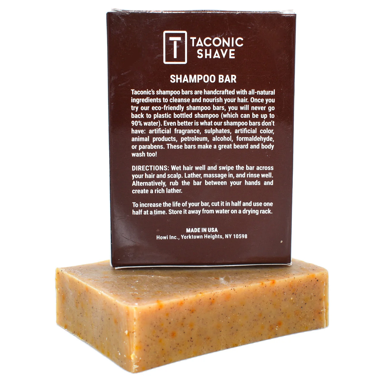 Taconic Bay Rum Shampoo Bar 5oz - Image 3