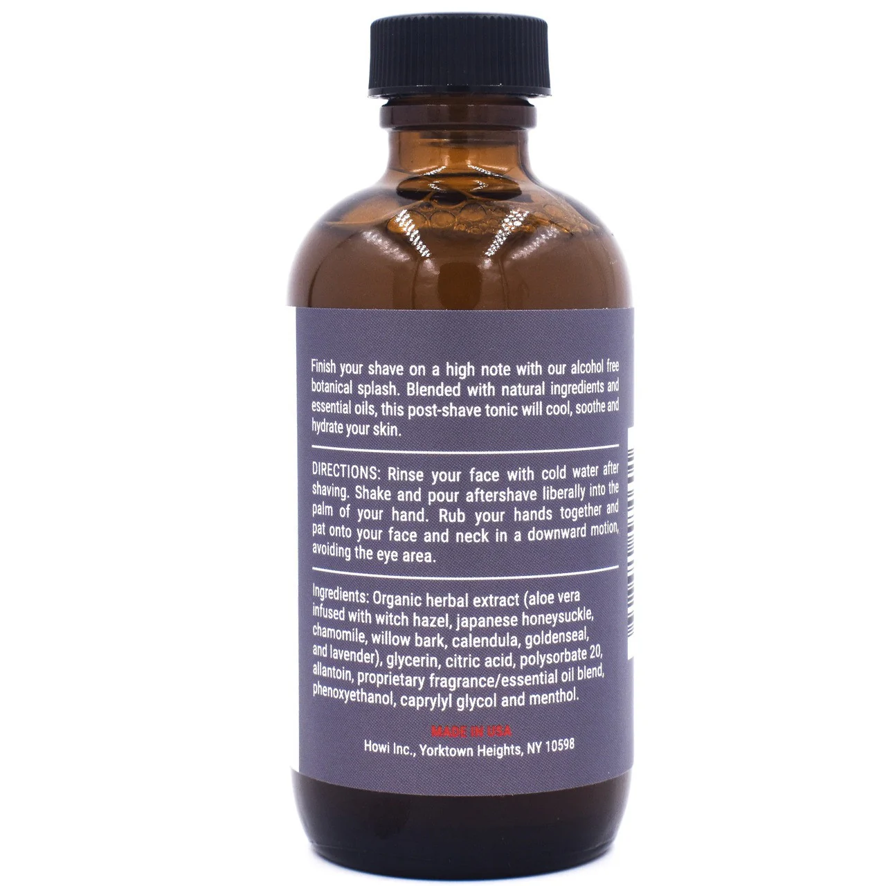 Taconic Excalibur Botanical Aftershave Splash 4oz - Image 2
