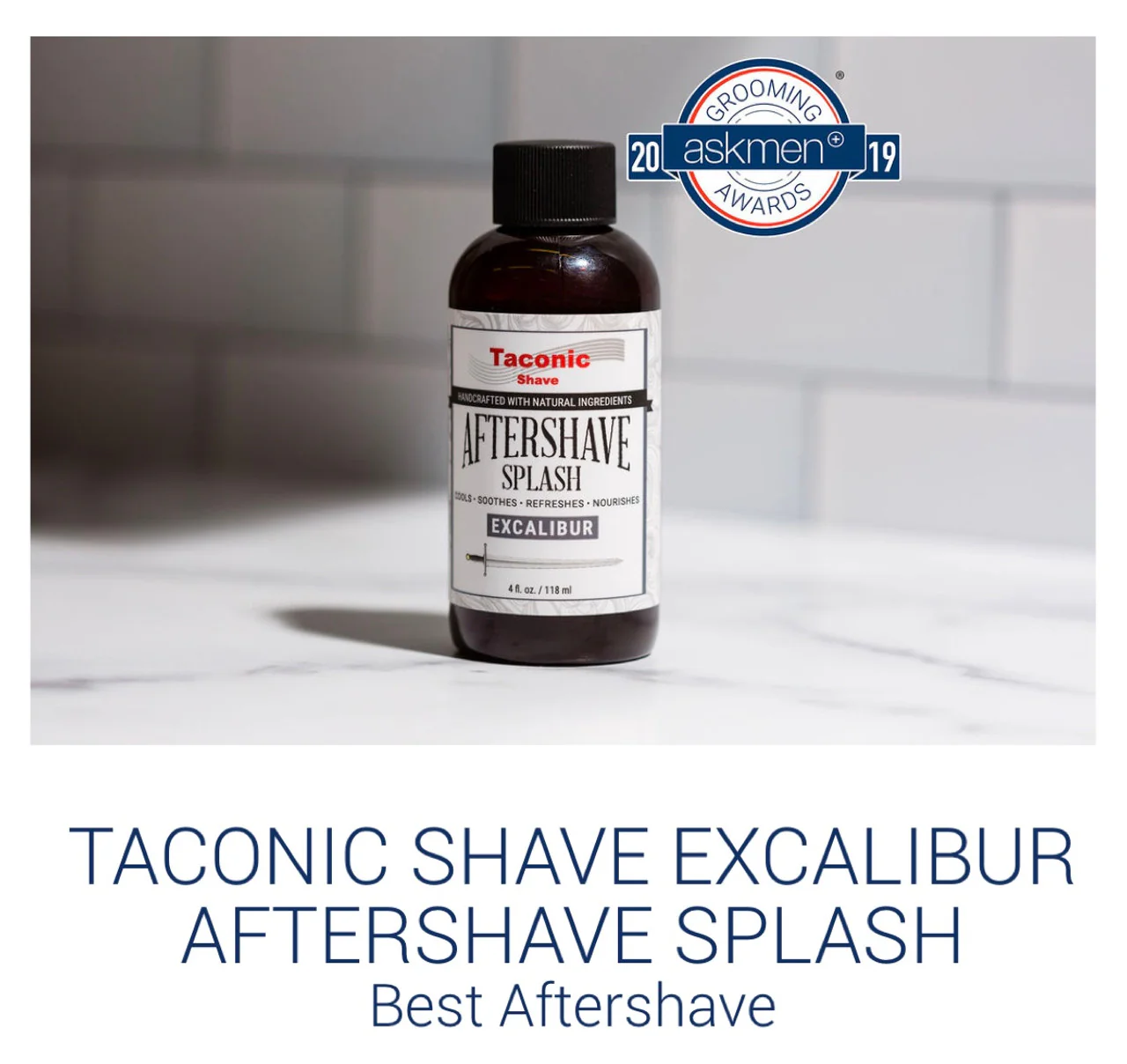 Taconic Excalibur Botanical Aftershave Splash 4oz - Image 3