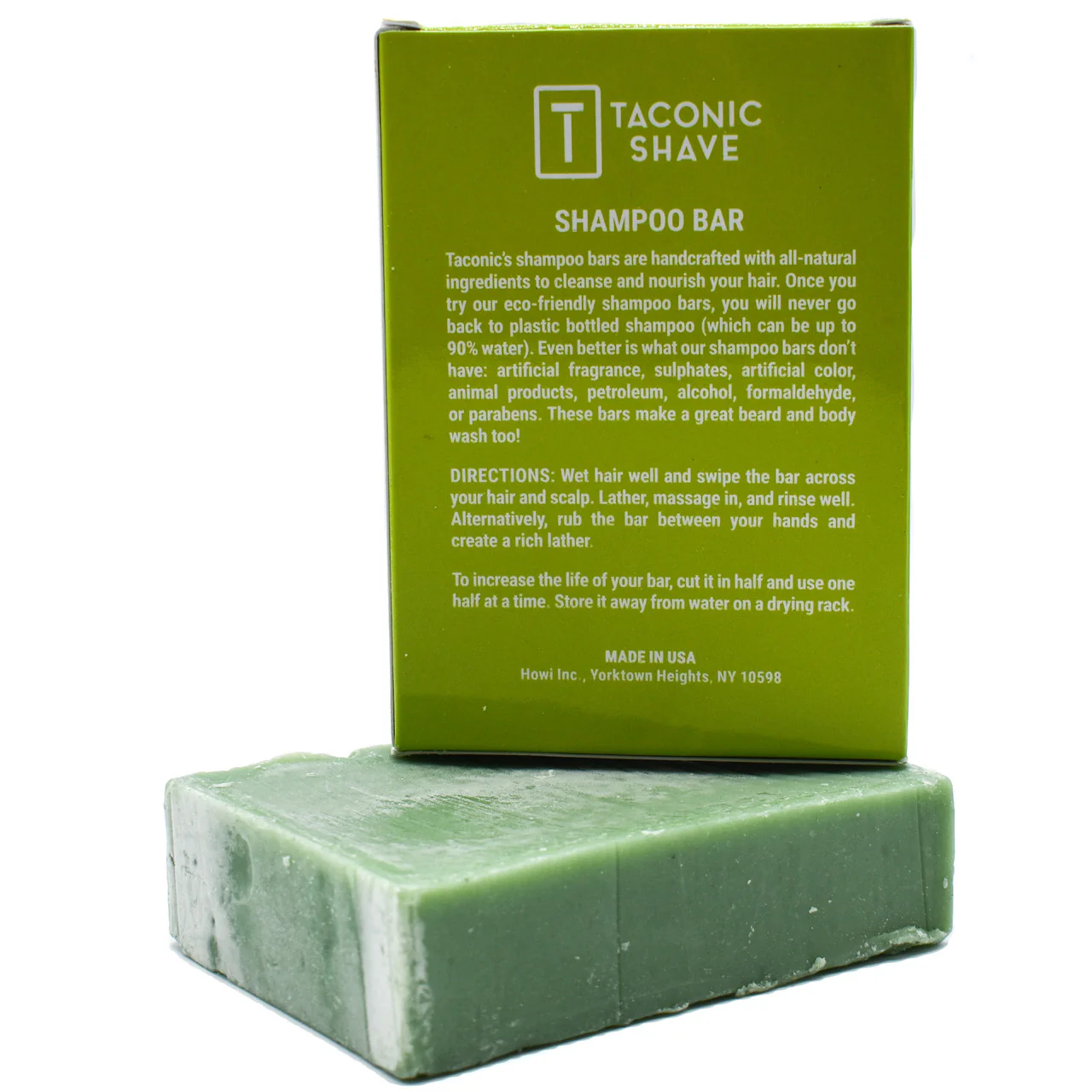 Taconic Lime Shampoo Bar 5oz - Image 3
