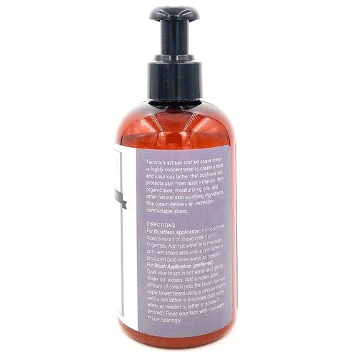Taconic - Excalibur - Shave Cream In 8 Oz. Pump Bottle - Image 2