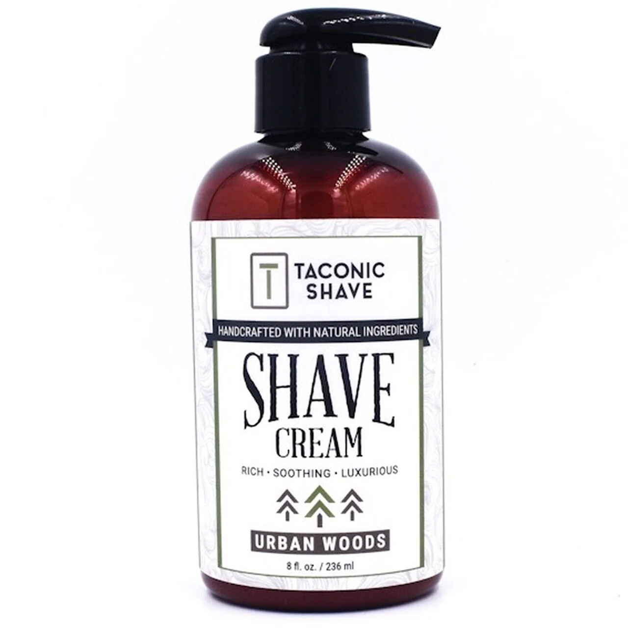 Taconic - Urban Woods - Shave Cream In 8 Oz. Pump Bottle