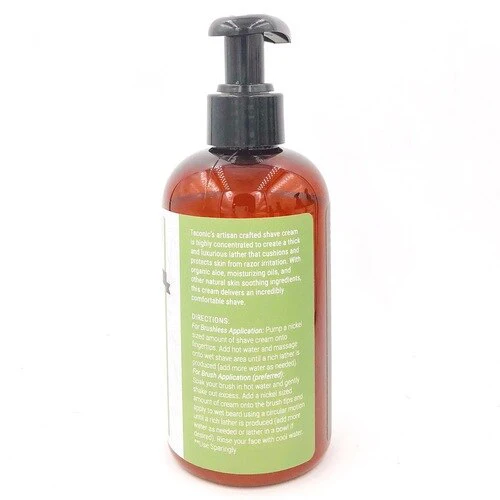 Taconic - Urban Woods - Shave Cream In 8 Oz. Pump Bottle - Image 2