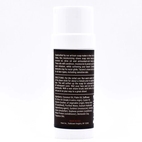 Taconic - Bay Rum - Shaving Soap Stick With Hemp Seed Oil - Image 3