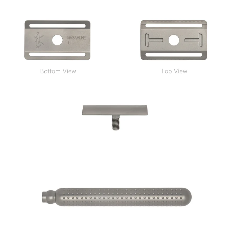 Tatara - Titanium Masamune  Closed Comb Double Edge Safety Razor - Image 6