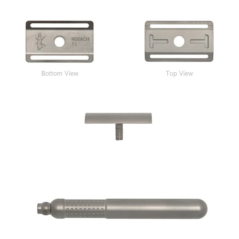 Tatara - Titanium Masamune Nodachi - Double Edge Safety Razor - Image 3