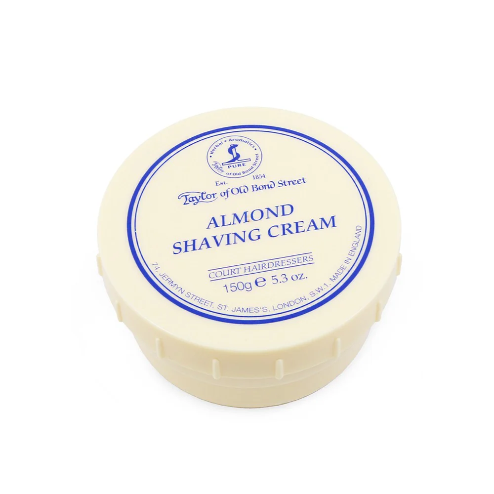 Taylor of Old Bond Street - Almond Shaving Cream - 5.3oz - Image 2