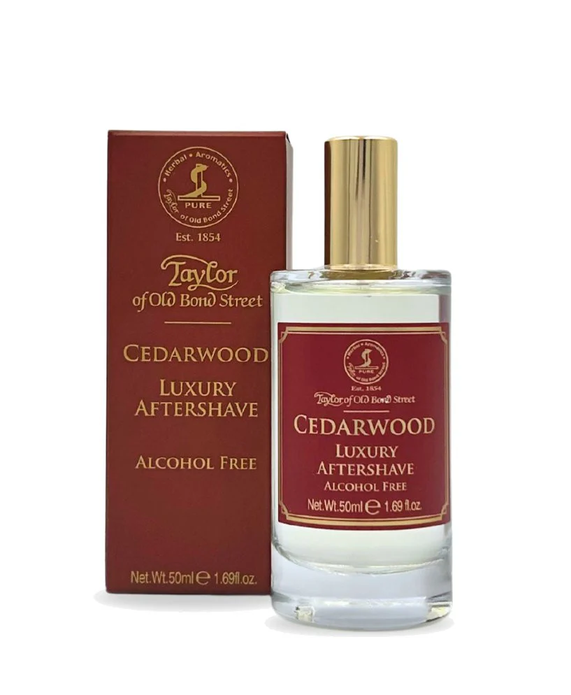 Taylor of Old Bond Street Cedarwood Luxury Aftershave Alcohol Free - Image 2