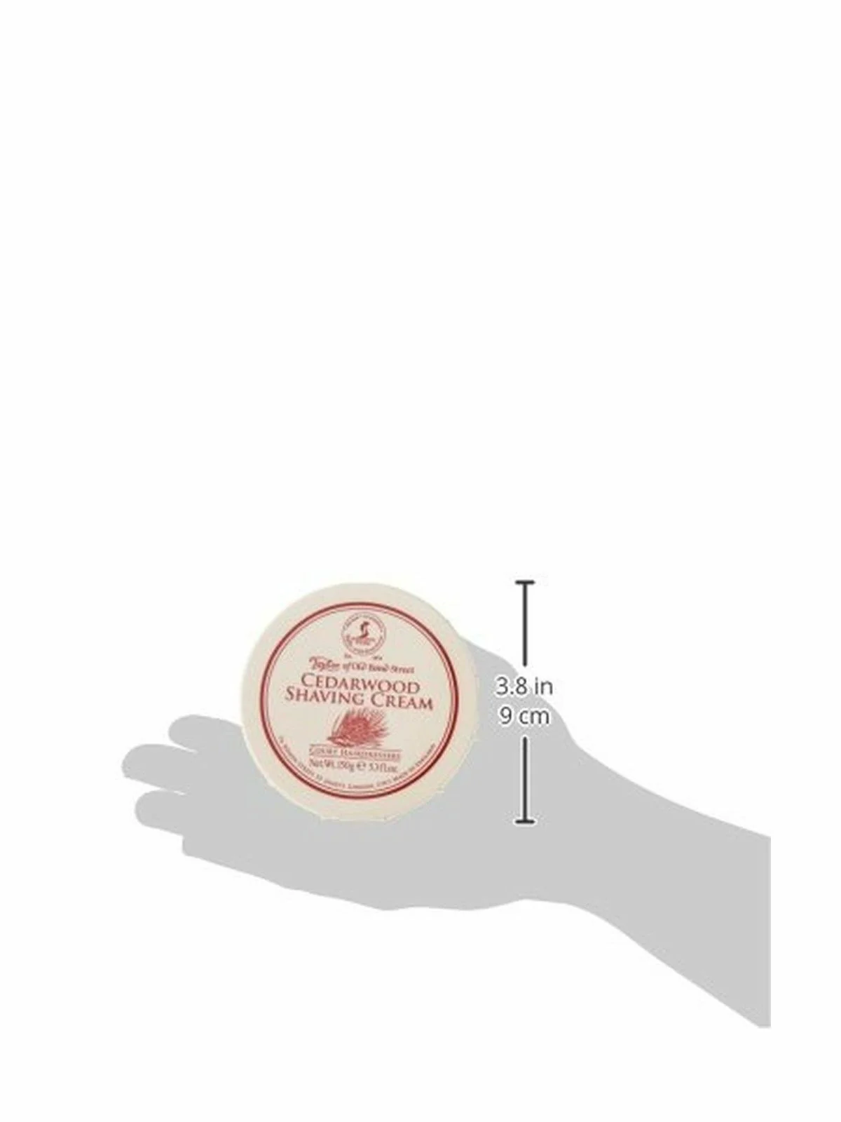 Taylor of Old Bond Street - Cedarwood Shaving Cream - 5.3oz - Image 2