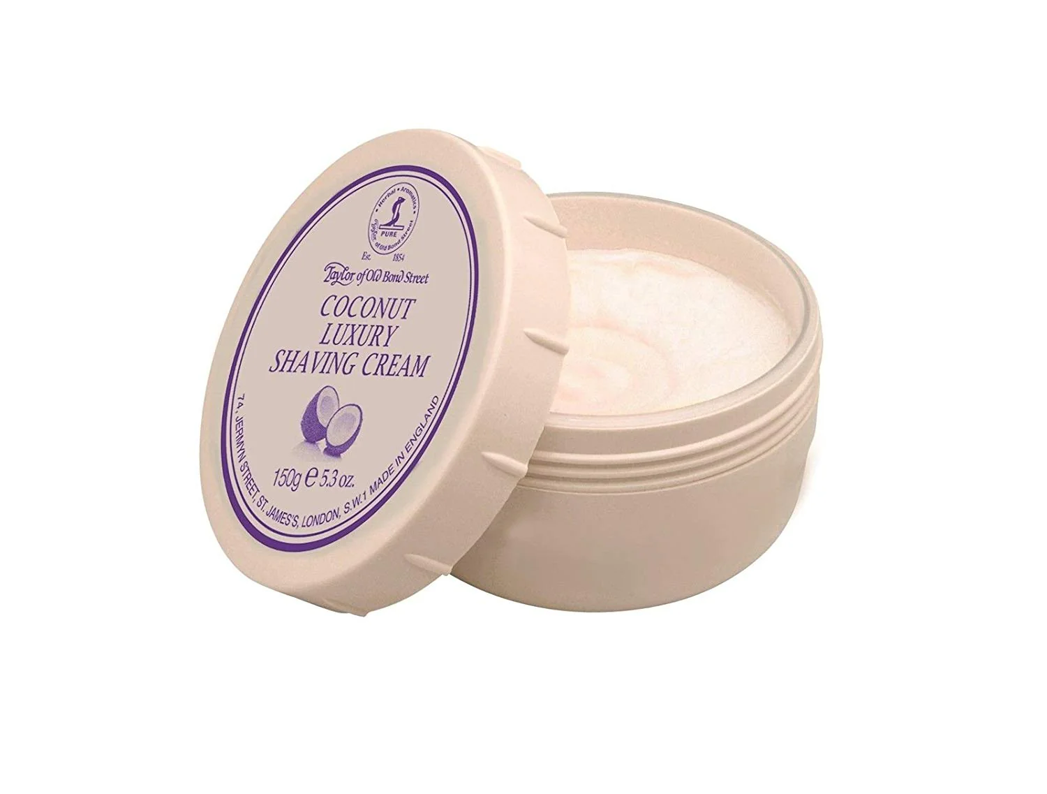 Taylor of Old Bond Street - Coconut Shaving Cream - 5.3oz - Image 4