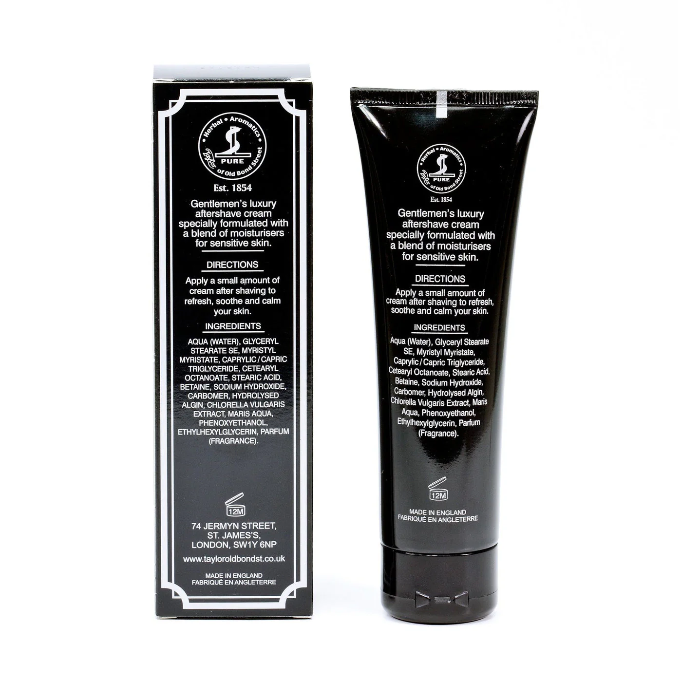 Taylor of Old Bond Street - Jermyn Street Aftershave Cream for Sensitive Skin - Image 2