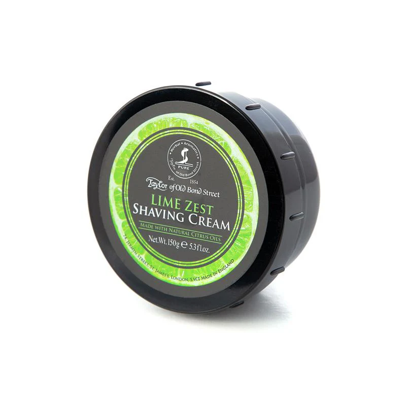 Taylor of Old Bond Street - Lime Zest Shaving Cream - 5.3oz