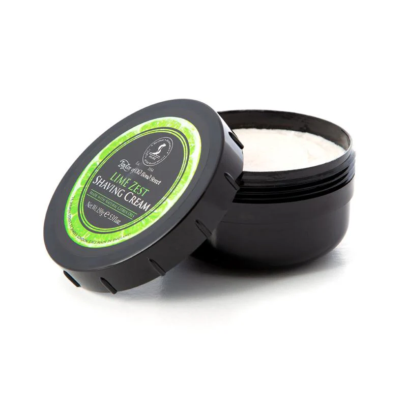 Taylor of Old Bond Street - Lime Zest Shaving Cream - 5.3oz - Image 2