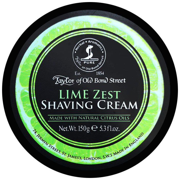 Taylor of Old Bond Street - Lime Zest Shaving Cream - 5.3oz - Image 5