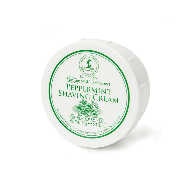 Taylor of Old Bond Street - Peppermint Shaving Cream - 5.3oz - Image 3