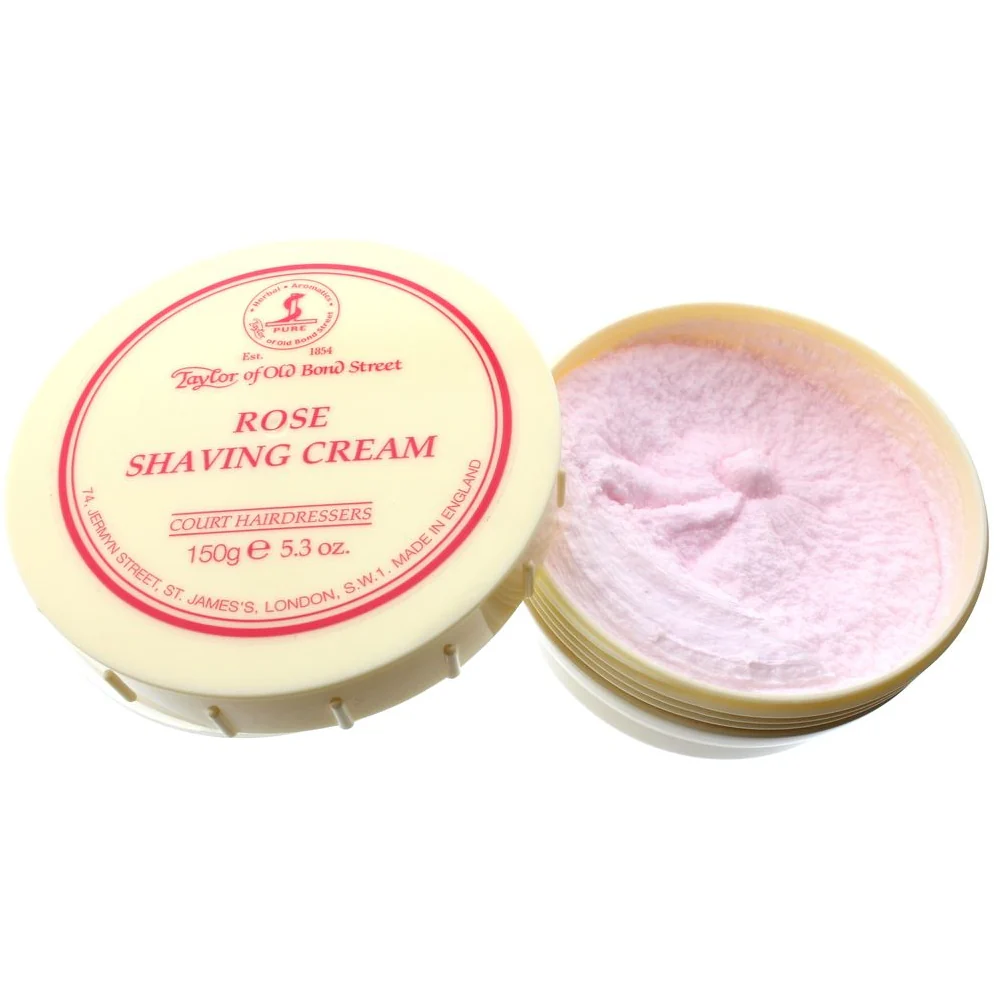 Taylor of Old Bond Street - Rose Shaving Cream - 5.3oz - Image 2