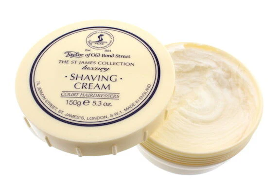 Taylor of Old Bond Street - St. James Luxury Shaving Cream for Sensitive Skin - 5.3oz - Image 2