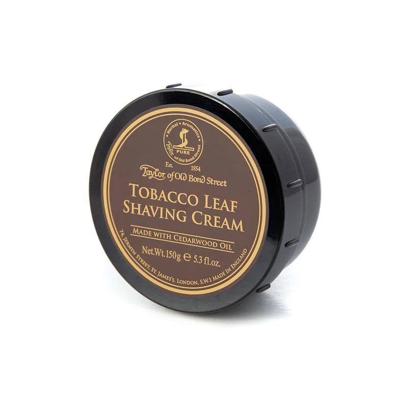 Taylor of Old Bond Street - Tobacco Leaf Shaving Cream - 5.3oz