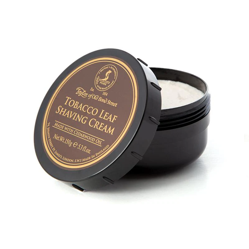 Taylor of Old Bond Street - Tobacco Leaf Shaving Cream - 5.3oz - Image 2