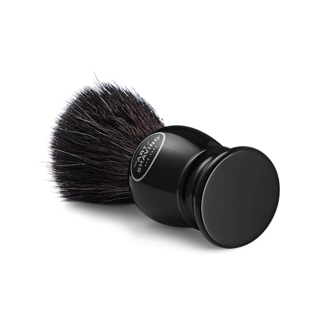 The Art of Shaving Synthetic Pure Black Shaving Brush - Image 3