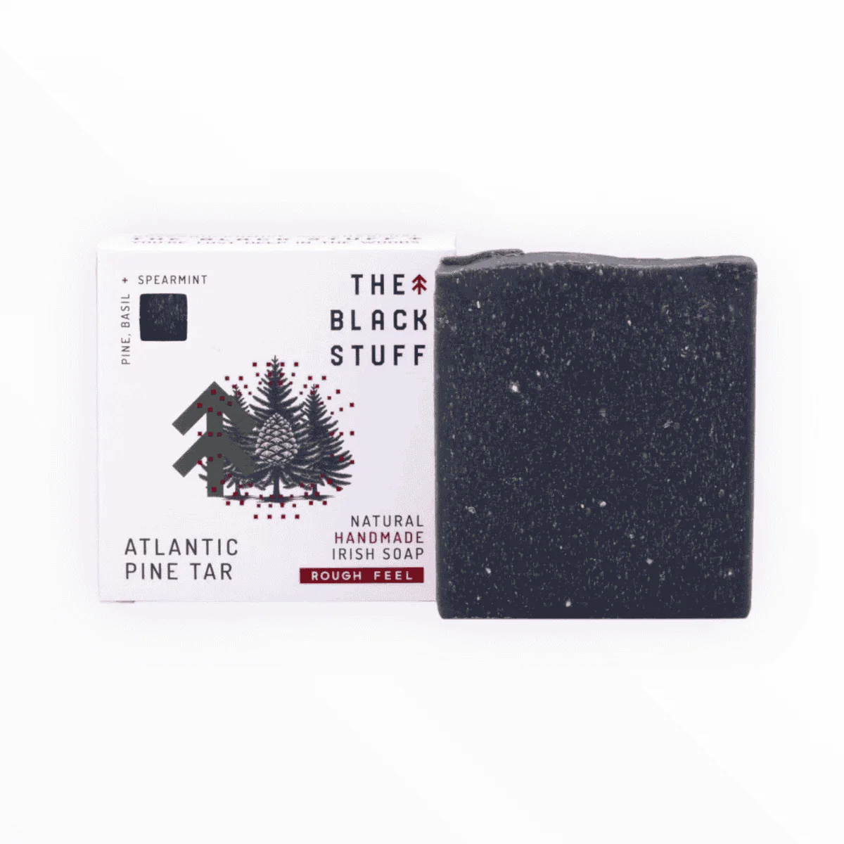 The Black Stuff Atlantic Pine Tar Bar Soap 5oz - Image 2