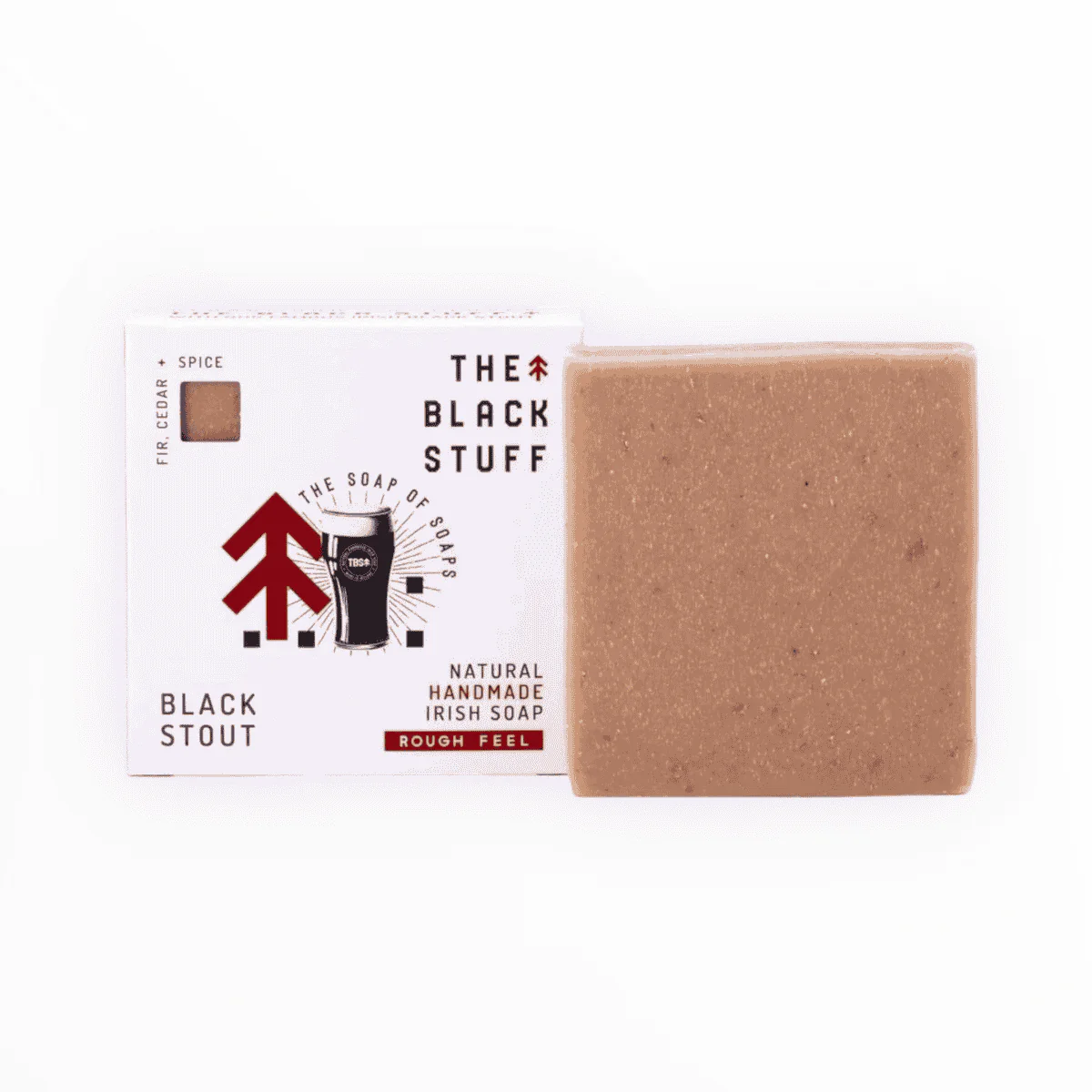The Black Stuff Black Stout Bar Soap 5oz - Image 2
