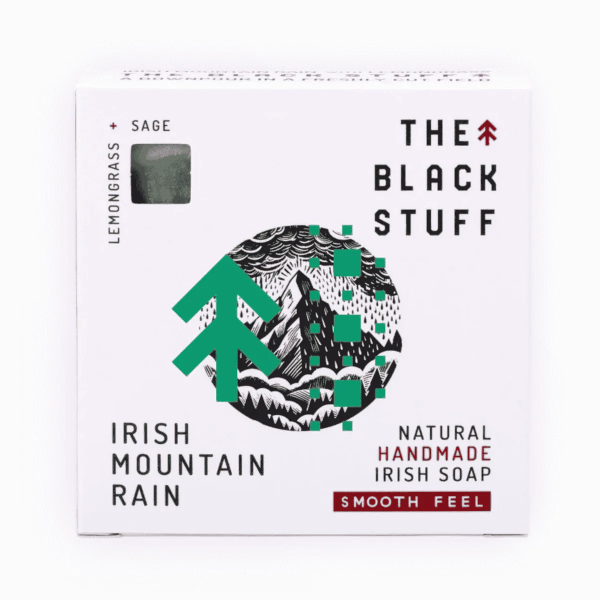 The Black Stuff Irish Mountain Rain Bar Soap 5oz
