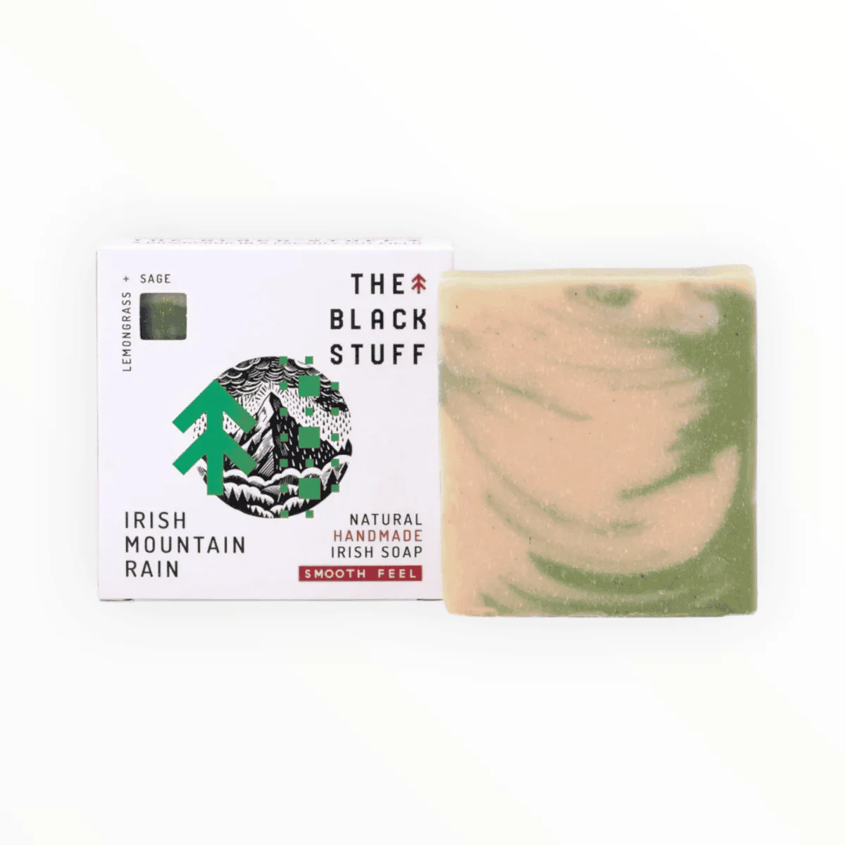 The Black Stuff Irish Mountain Rain Bar Soap 5oz - Image 2