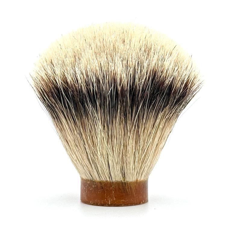 TRC 24mm Fan Bleached Silvertip Badger Shaving Brush Knot
