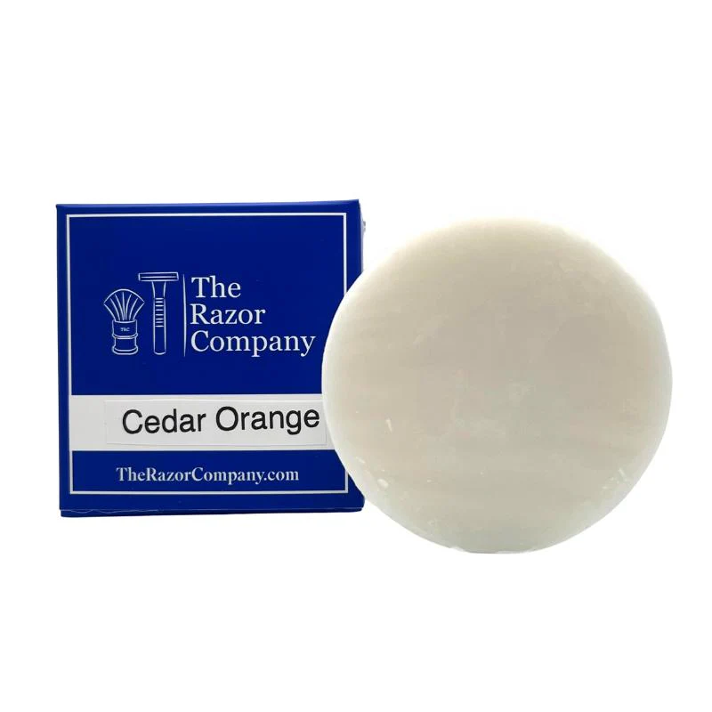 TRC Cedar & Orange Shaving Soap Puck 4.5oz
