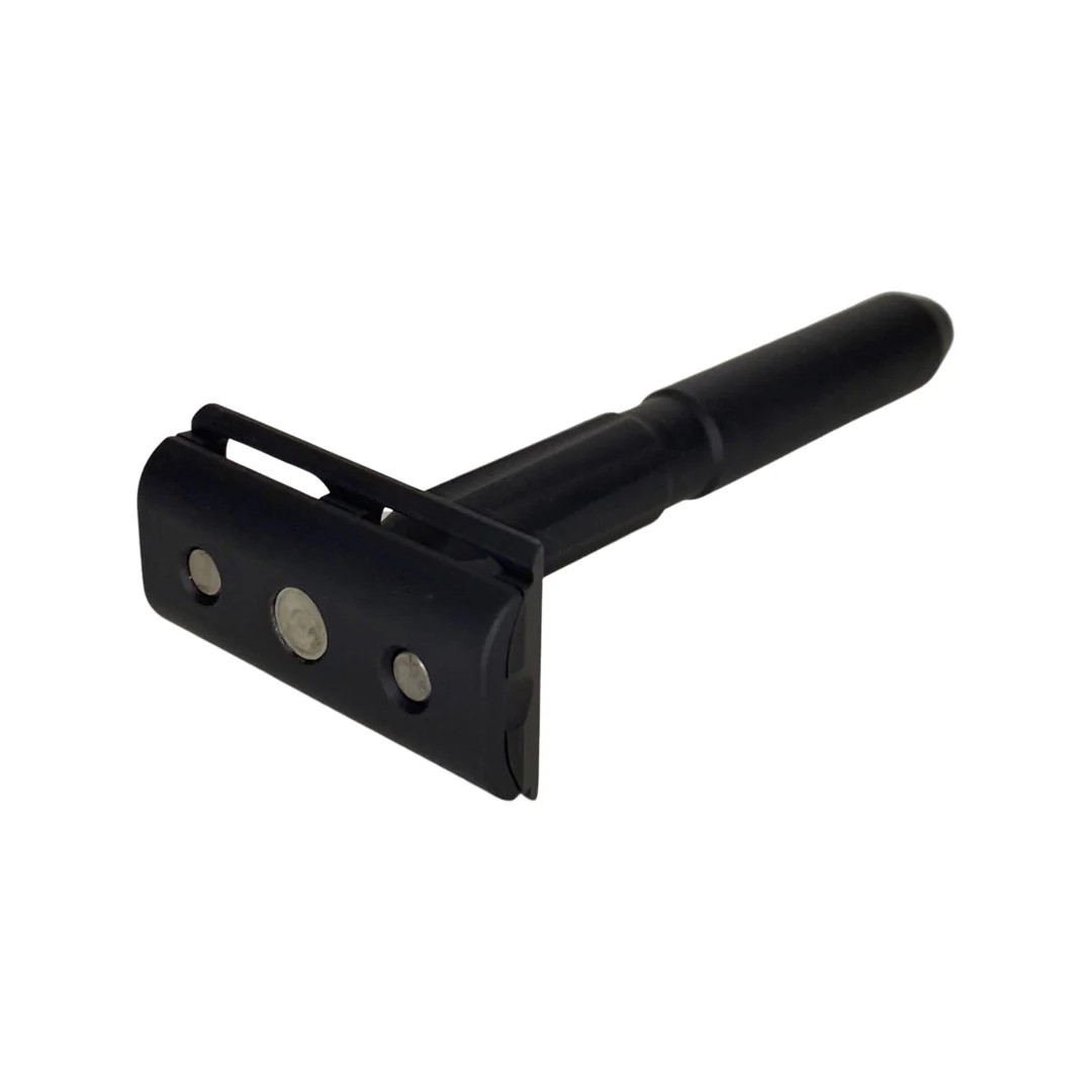 TRC Double Edge Safety Razor Black Aluminum - Image 5