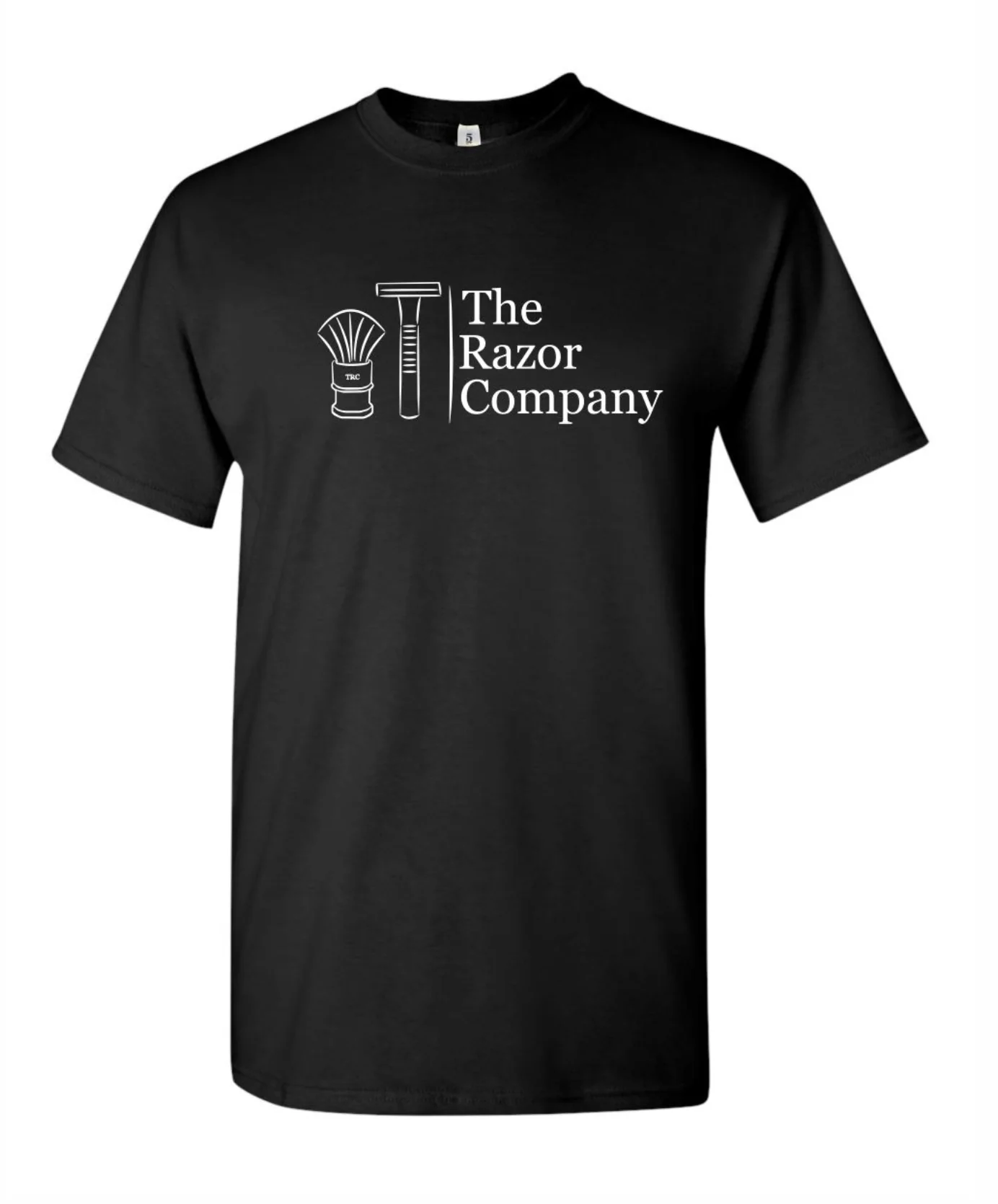 TRC Logo T-SHIRT Black Modern Fit Soft Style Tee