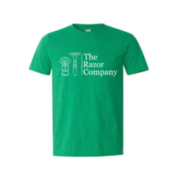 TRC - Logo T-SHIRT - Heather Irish Green - Soft Tee - Image 2