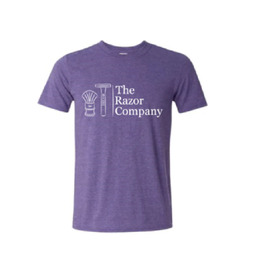 TRC Logo T-SHIRT Heather Purple Soft Tee - Image 9