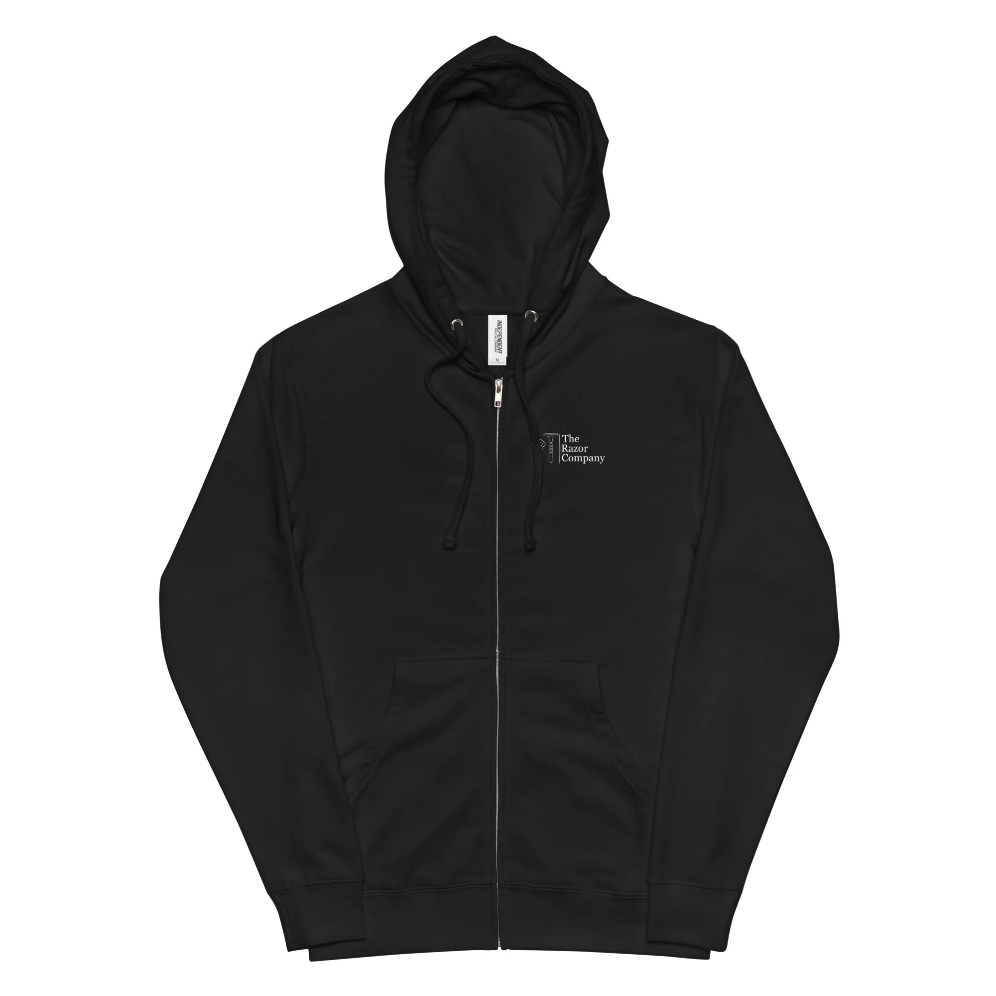 TRC Logo Unisex Fleece Zip Up Hoodie - Image 4