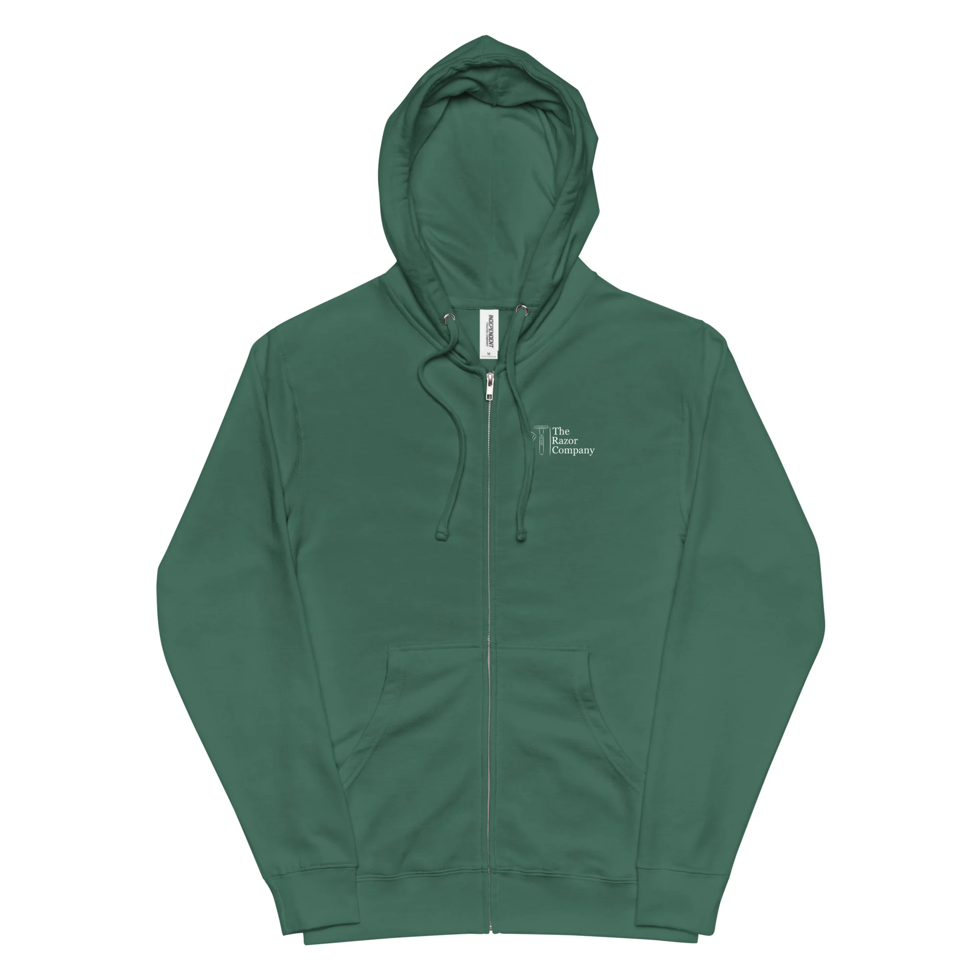 TRC Logo Unisex Fleece Zip Up Hoodie - Image 6