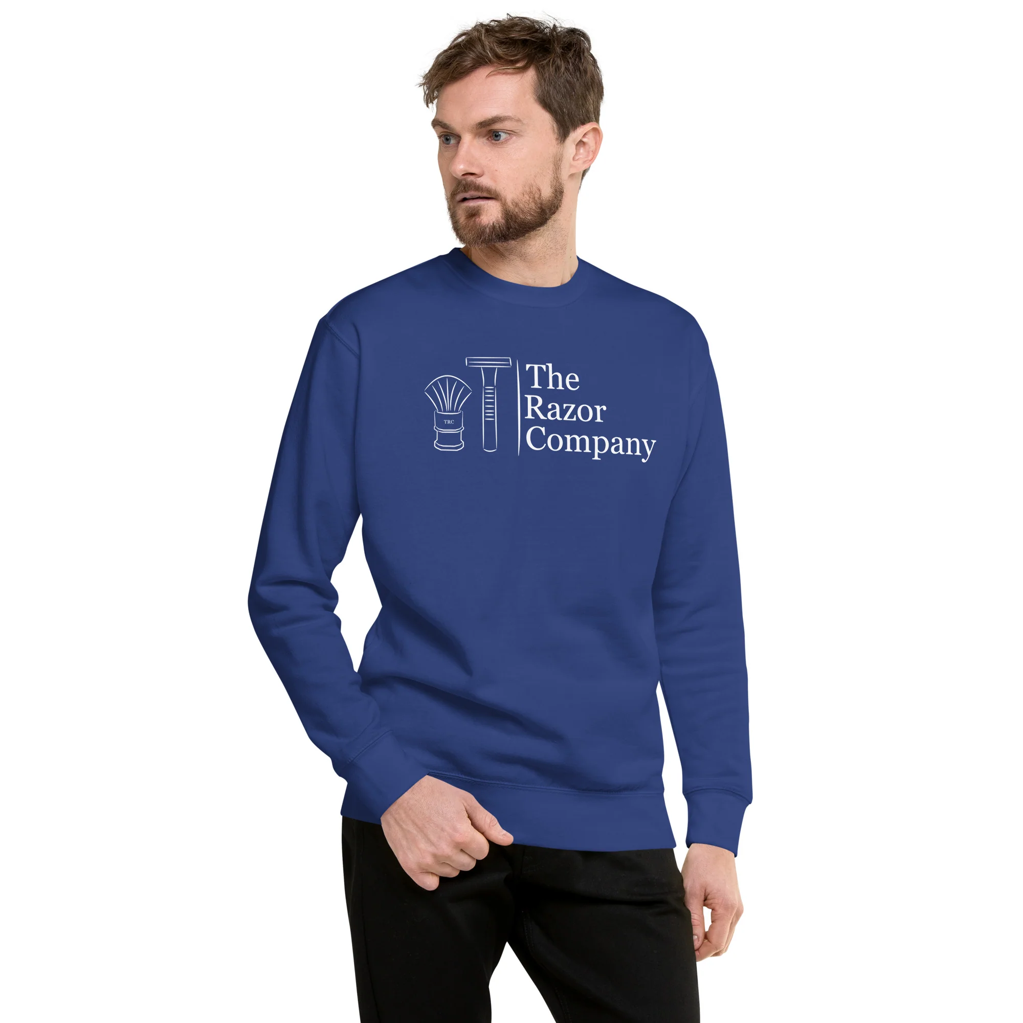 TRC Logo Unisex Premium Crewneck Sweatshirt - Image 6