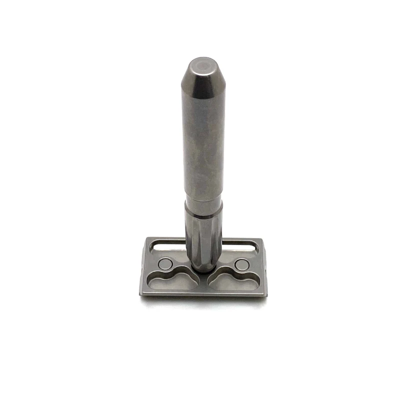 TRC - Stainless Steel Double Edge Safety Razor - Tumbled - - Image 5