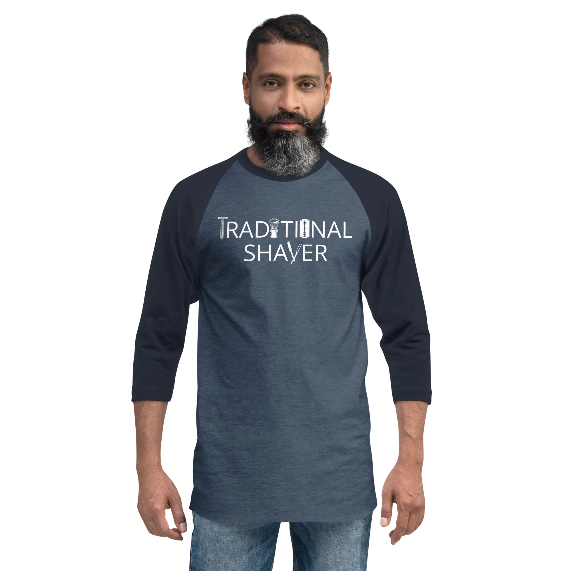 TRC Traditional Shaver 3/4 Sleeve Raglan Shirt - Image 4