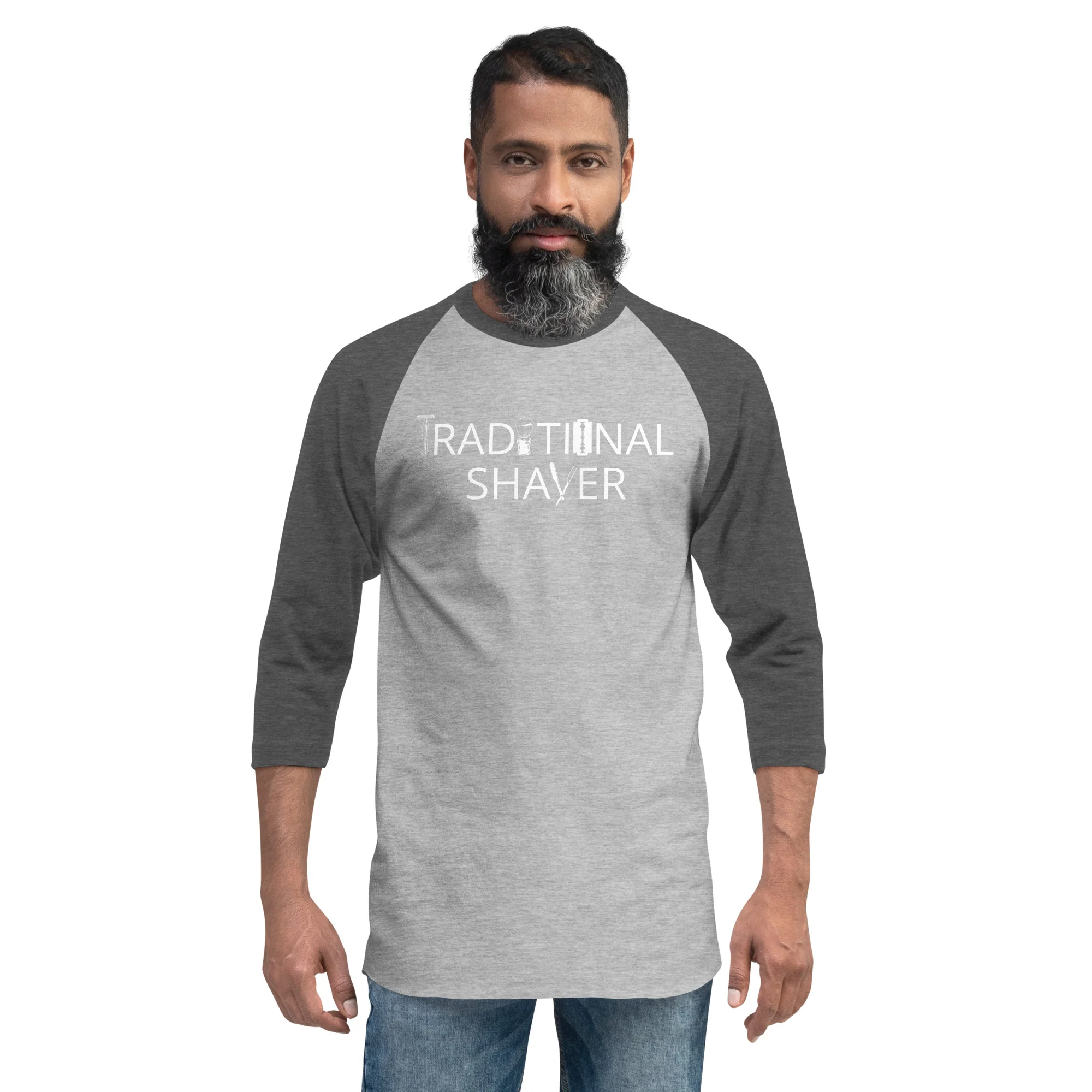 TRC Traditional Shaver 3/4 Sleeve Raglan Shirt - Image 7