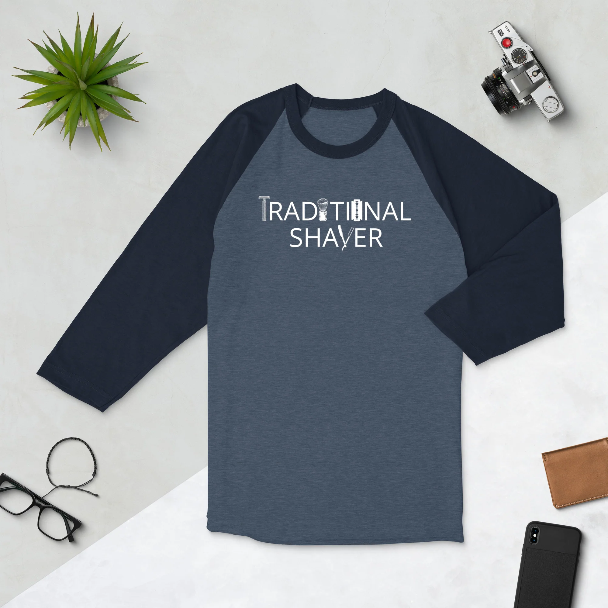 TRC Traditional Shaver 3/4 Sleeve Raglan Shirt - Image 9